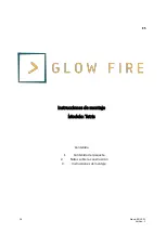 Предварительный просмотр 18 страницы Glow Fire Tetris 36 Assembly Instructions Manual