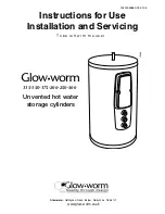 Preview for 1 page of Glow-worm 115-150-175-200-250-300 Instructions For Use Manual