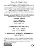 Preview for 2 page of Glow-worm 12 hxi G.C.No. 41-019-01 Installation And Servicing