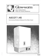 Preview for 1 page of Glow-worm A5COT 1.4S User Instructions