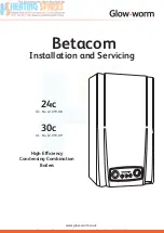 Preview for 1 page of Glow-worm Betacom 24c Installation And Servicing