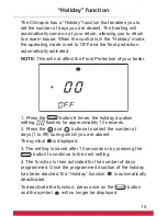 Предварительный просмотр 15 страницы Glow-worm Climapro Instructions For Use Manual