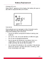 Предварительный просмотр 27 страницы Glow-worm Climapro Instructions For Use Manual