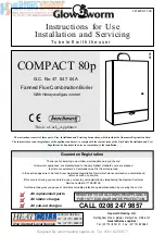 Glow-worm COMPACT 80p Instructions For Use, Installation & Servicing preview