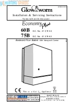 Preview for 1 page of Glow-worm Economy Plus 41 319 04 Installation & Servicing Instructions Manual