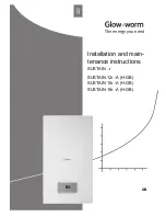 Glow-worm ENERGY 15r -A (H-GB) Installation And Maintenance Instructions Manual preview