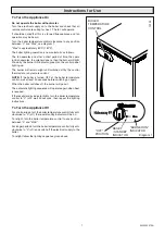 Предварительный просмотр 7 страницы Glow-worm Hideaway 100C FF Instructions For Use Installation And Servicing