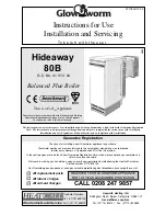 Preview for 1 page of Glow-worm Hideaway 70B Instructions For Use Manual