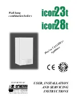 Preview for 1 page of Glow-worm icon 23t User, Installation And Servicing Instructions