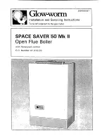 Glow-worm Space saver 50 Mk II Installation And Servicing Instructions предпросмотр