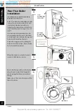 Preview for 22 page of Glow-worm Space Saver K.F.B 60 Installation And Servicing Instructions