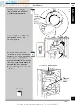 Preview for 23 page of Glow-worm Space Saver K.F.B 60 Installation And Servicing Instructions