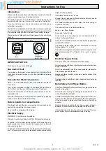 Preview for 3 page of Glow-worm SwiftFlow 125 Instructions For Use Manual