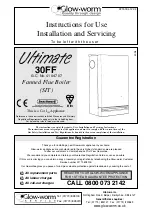 Glow-worm Ultimate 30FF Instructions For Use Installation And Servicing preview