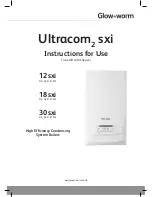 Glow-worm Ultracom2 12sxi Instructions For Use Manual preview