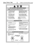 Preview for 7 page of GLOW T-150 Installation & Operation Manual