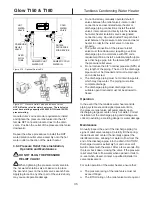 Preview for 35 page of GLOW T-150 Installation & Operation Manual