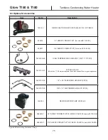 Preview for 75 page of GLOW T-150 Installation & Operation Manual