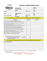 Preview for 85 page of GLOW T-150 Installation & Operation Manual