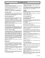 Preview for 3 page of Glowworm Lighting Micron 70FF Instructions For Use Installation And Servicing