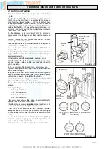 Preview for 21 page of Glowworm SAXONY 2 BBU FIRE FRONT Instructions For Use Installation And Servicing