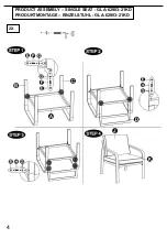 Preview for 4 page of GLP GLA-62902-22KD Assembly Instructions Manual