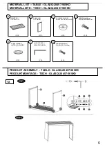 Предварительный просмотр 5 страницы GLP GLS-62098-10KD Assembly Instructions Manual