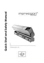 Preview for 1 page of GLP impression FR1O BAR Quick Start And Safety Manual