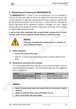 Предварительный просмотр 19 страницы GLP impression X4 Instruction Manual