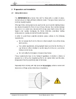 Предварительный просмотр 5 страницы GLP IMPRESSION X4L Instruction Manual