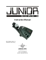 Preview for 1 page of GLP Junior Scan 3 Instruction Manual