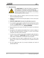 Preview for 6 page of GLP Junior Scan 3 Instruction Manual