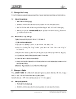 Preview for 18 page of GLP Junior Scan 3 Instruction Manual