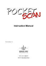 GLP POCKET SCAN Instruction Manual preview