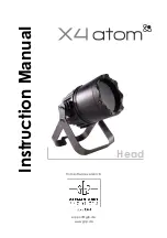 GLP X4 Atom Instruction Manual предпросмотр