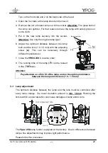 Предварительный просмотр 22 страницы GLP YPOC 250 Instruction Manual