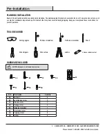 Preview for 3 page of GLUCKSTEIN ELEMENTS 39659-HBC Use And Care Manual