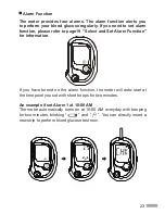 Preview for 23 page of GlucoRx TD-4230 Owner'S Manual