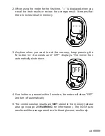 Preview for 43 page of GlucoRx TD-4230 Owner'S Manual