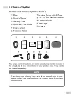 Предварительный просмотр 11 страницы GlucoRx TD-4277 Owner'S Manual