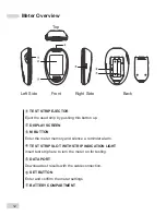 Предварительный просмотр 12 страницы GlucoRx TD-4277 Owner'S Manual