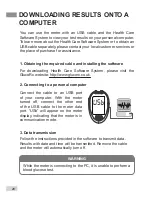 Предварительный просмотр 28 страницы GlucoRx TD-4277 Owner'S Manual