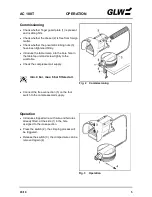 Preview for 7 page of GLW AC 100T Operating Instructions Manual