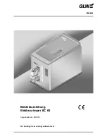 Предварительный просмотр 3 страницы GLW EC 65 Operating Manual