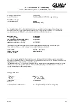 Preview for 65 page of GLW MC 25 Operating Manual