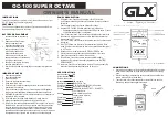 Preview for 2 page of GLX OC-100 SUPER OCTAVE Owner'S Manual