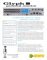 Preview for 1 page of Glyph GPM-216 Brochure