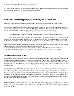 Preview for 5 page of Glyph GT 062E Manual