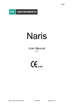 GM INSTRUMENTS Naris User Manual preview