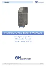 GM International D1049S Instruction & Safety Manual preview